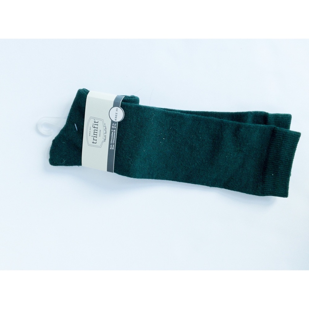 NWT Green Knee Hi Socks (uniform) - Size 9-2.5
